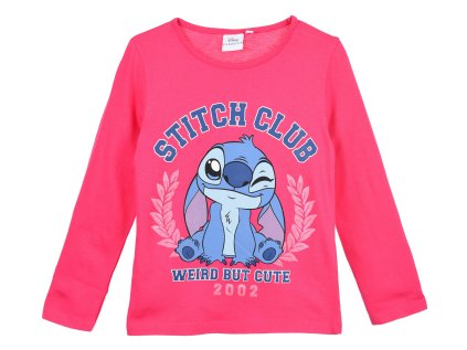 TRIKO LILO A STITCH SC hy 10153 malinové (Velikost 98)