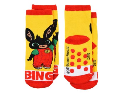 TERRY PONOŽKY BING SC hy 06075 yellow (Velikost 19-22)