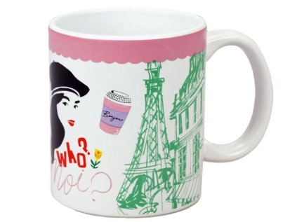 HRNEČEK EMILY IN PARIS Gim Stor 573-10101 keramika (Velikost uni)