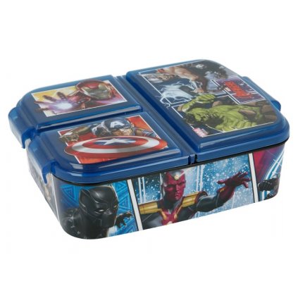 deleny plastovy box na desiatu avengers 20320