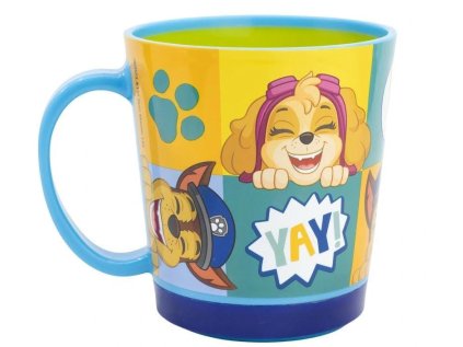 BEZPEČNÝ HRNEČEK TLAPKOVÁ PATROLA Stor 74667 modrý (Velikost uni)