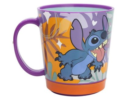 BEZPEČNÝ HRNEČEK STITCH Stor 75067 fialový (Velikost uni)