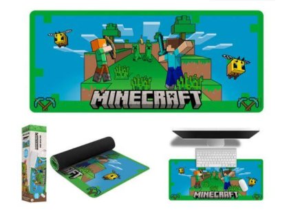 HERNÍ PODLOŽKA NA STŮL MINECRAFT 80 x 30 cm Eur mc 00045 (Velikost uni)