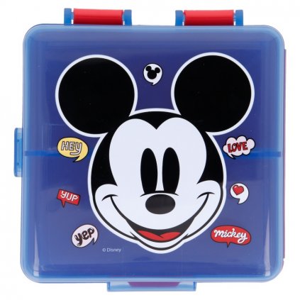 deleny plastovy box na desiatu mickey mouse 50193