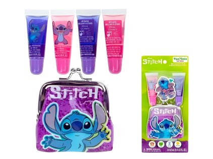 SADA PENĚŽENKA A DVA GELY NA RTY STITCH Eur si0012gg (Velikost uni)