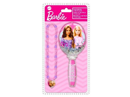 SOUPRAVA NÁHRDELNÍK A KARTÁČ BARBIE Eur hk50156 (Velikost uni)