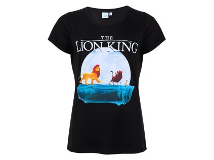 TRIČKO LVÍ KRÁL Erve 39396 černé (Velikost XS)