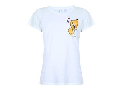 TRIČKO DISNEY BAMBI Erve 39396 bílé (Velikost XS)