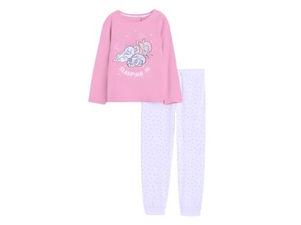 PYŽAMO DISNEY BAMBI Erve 40281 růžovo - bílé (Velikost 92)