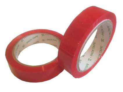 Lepicí páska 24 x 66 červená