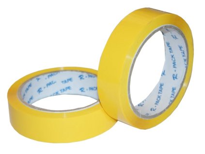 Lepicí páska 24 x 66 žlutá