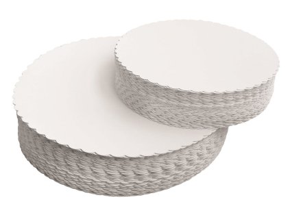 lepenkové podložky pod dort 22 triplex, průměr 22 cm, v balení 10ks