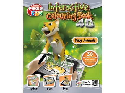 Omalovánky - zvířecí mláďata