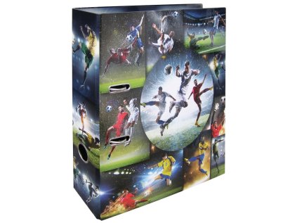 Designový pákový pořadač A4 7cm karton motiv Fotbal