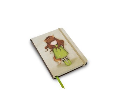 Zápisník A5 linkovaný 192 stránek Santoro London - The Fox