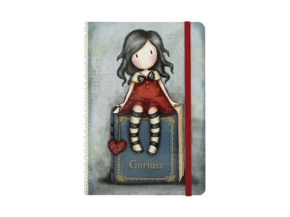 Zápisník A5 linkovaný 192 stránek Santoro London - My Story