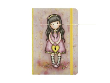 Zápisník A5 linkovaný 192 stránek Santoro London - The Secret