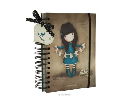 Kroužkový adresář Santoro - I Found My Family in Book