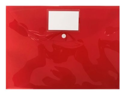 Spisové desky s drukem A4 (325 x 240) -červená