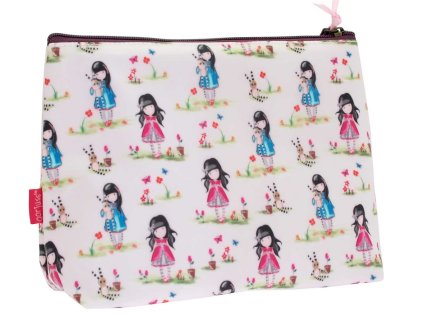 Kosmetická taška velká Santoro London – Patel Pattern Ladybird, 23 x 18.5 x 9.5cm