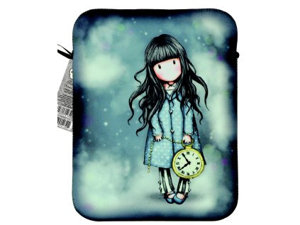 Pouzdro neoprenové na iPad 2 Santoro London – The White Rabbit, 20 x 24 x 1.5 cm