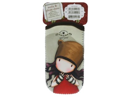 Neoprenový obal na telefon Santoro - Purrrrrfect Love, 7 x 12.7 x 0.2cm