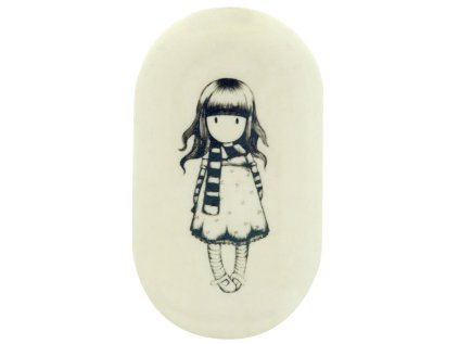 Gumovací pryž Santoro - The Scarf, 9.7 x 5.7 x 1.8cm