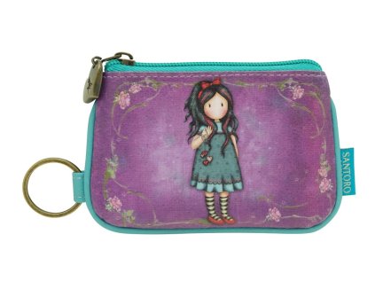 Peněženka / klíčenka Santoro – Pulling on your Heart Strings, 9 x 13 x 1cm