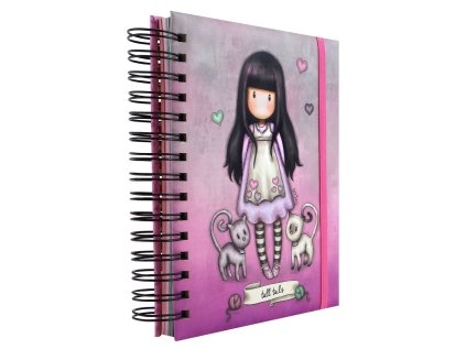 Kroužkový zápisník Santoro London - Tall Tails, 21 x 18 x 3 cm