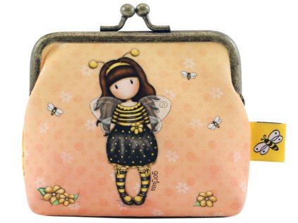 Santoro London peněženka se sponou malá - Bee-Loved ,rozměry: 11x 10,5 x 3 cm