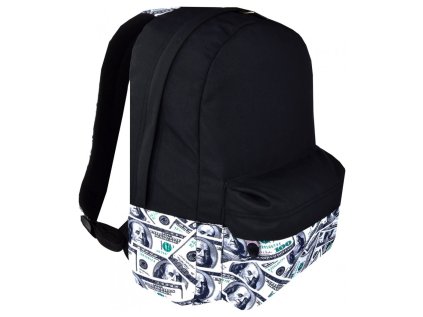 Volnočasový batoh St.RIGHT - DOLLARS jednokomorový, Rozměry: 40 x 31 x 17cm