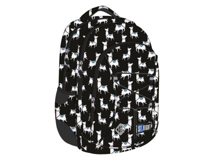 Školní batoh St.RIGHT - Lamas,16 3 komorový