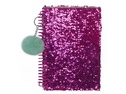 Pukka Pad Sequin deník A5 s flitry