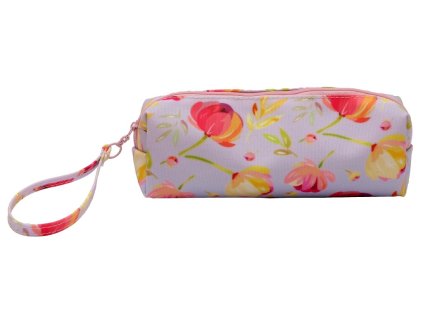 Penál/pouzdro na zip, lila, 200x60x55mm