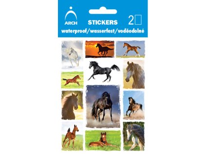 Voděodolné samolepky - KONĚ 2