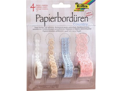 Samolepicí papírová Country