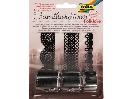 Samolepicí bordura Folklore 3ks