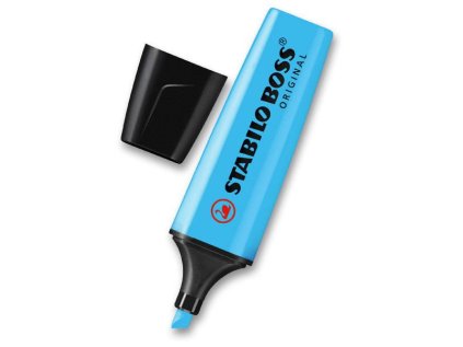 Zvýrazňovač Stabilo BOSS -modrý