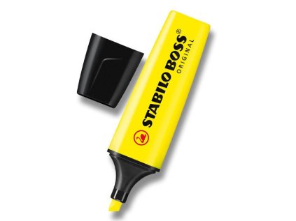 Zvýrazňovač Stabilo BOSS - žlutý