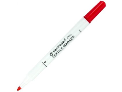 Popisovač Centropen 2739 na textil, červený
