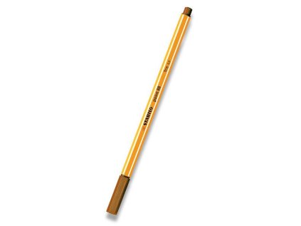 Liner Stabilo Point 88 - okrově hnědá