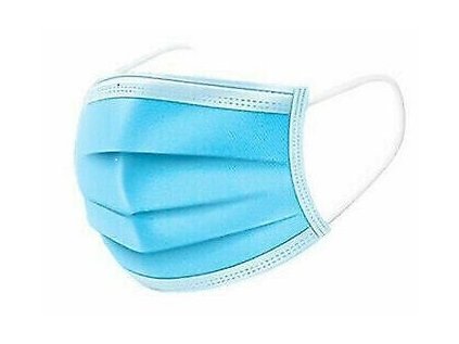 Rouška z netkané textilie, balení 50ks, cena za 1ks