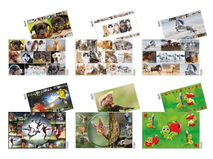 Psací podložka na stůl - motiv koně, 550 x 350mm