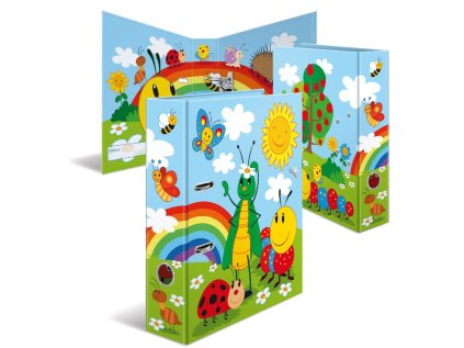 Designový pákový pořadač A4 7cm karton motiv - Frieda a přátelé