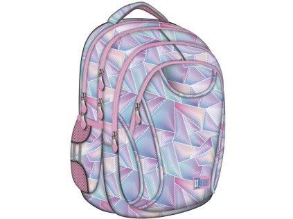 Studentský batoh St.RIGHT - HOLO, 4 komorový, BP01,rozměry: 43 x 32 x 21 cm