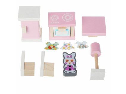 CUBIKA 13975 Kuchyňka - dřevěný nábytek pro panenky