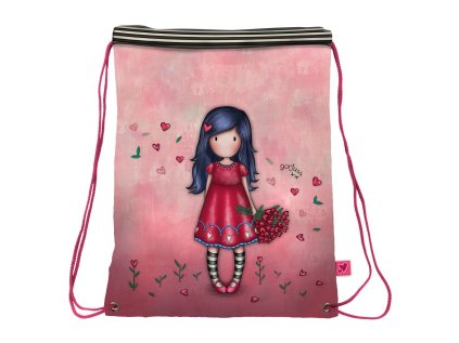 Santoro London sáček na přezůvky – Love Grows, rozměry 44 x 34 cm