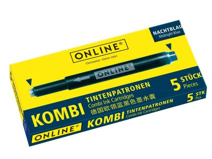 Inkoustové náplně Nightblue (noční modř)