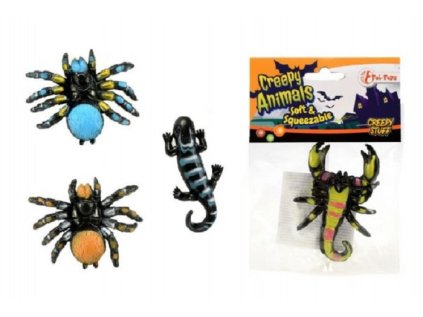 Gumové zvířátko, 4 druhy