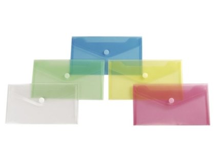 Spisové desky s drukem DL (223 x 110) - čiré